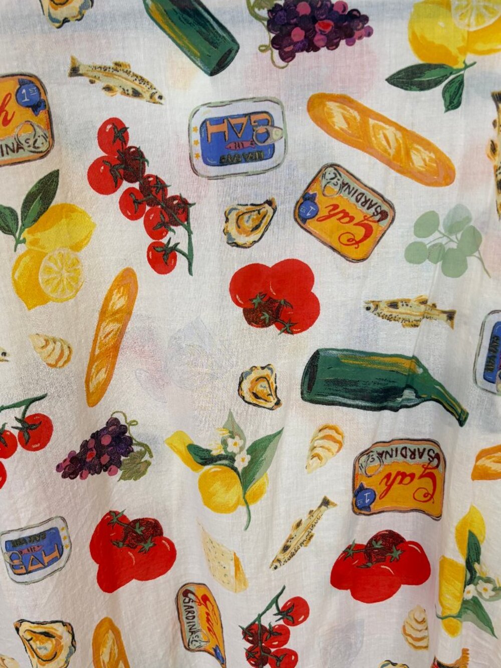 Lisa Says Gah Tessa Buttondown Italian Summer Print (XL) - Picture 3 of 6